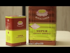 Gele Zelfklevende Contactkleefstof Met hoge weerstand Voor alle doeleinden voor de Spons van het Tapijtleer